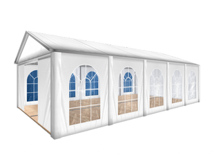 Partyzelt 4 x 10m Pavillon Festzelt Zelt