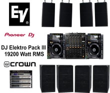 Musikanlage - DJ Elektro Pack IIII - Komplettsystem