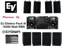 Musikanlage - DJ Elektro Pack IIII - Komplettsystem