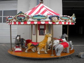 Kinder Karussell mit 7 Sitzplätzen