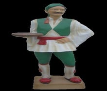 Griechischer Kellner Figur, Bedienung, Servicekraft, Griechenland