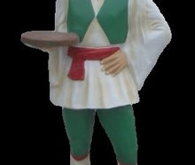 Griechischer Kellner Figur, Bedienung, Servicekraft, Griechenland