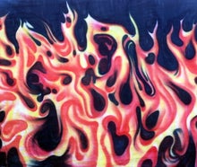 Bühnenbild - Feuer und Flammen