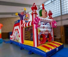 Hüpfburg "Circus Spieleland" 8,5 m lang mieten