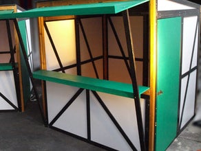 Markthütte / Holzhütte / Marktstand