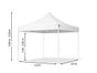 Partyzelt - Faltpavillon - Faltzelt - Easy-Up - Pavillon 3 x 3 Meter - mieten bei der Dreamcatcher Eventagentur GmbH - Galerie - Bild 2