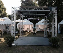 Tanzboden 4 m x 4 m  /  Tanzfläche  /  Tanzparkett  /  Multifunktionsboden  /  Zeltboden  /  Messebelag  /  Hygieneboden  /  Hallenboden  /  Allzweckboden