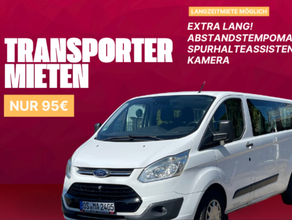 Ford Transit 9 Sitzer Bulli * Lang - oder Kurzzeitmiete