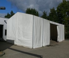 Lagerzelt - Industriezelt 7,5m x 15m x 4,20 m