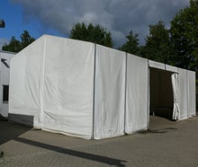 Lagerzelt - Industriezelt 7,5m x 15m x 4,20 m