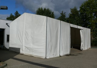 Lagerzelt - Industriezelt 7,5m x 15m x 4,20 m