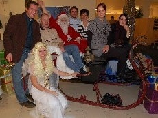 Fotoaktion mit dem Weihnachtsmann auf dem Schlitten inkl. 19% MwSt.