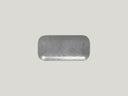 Shale Teller flach grau 33x11cm