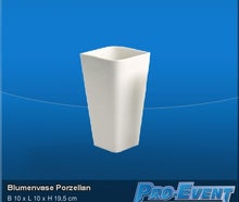 Blumenvase Porzellan