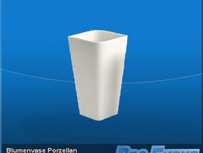 Blumenvase Porzellan