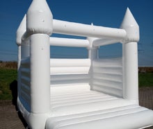 WEIßE HÜPFBURG MIETEN I 24/7 SUPPORT / WHITE BOUNCY CASTLE