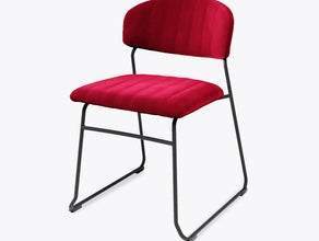 TEDDY Stuhl, rot