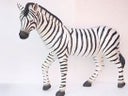 Zebra Figur, Savanne, Afrika, Zoo, Tier, Wildtier