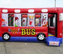 Hüpfburg Happy Bus "Rundum-sorglos-Paket