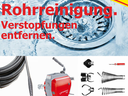 Professionelle Rohrreinigungsmaschine /Spirale von Rothenberger - Galerie - Bild 1