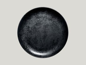 Karbon Teller flach Coup schwarz ø 27cm