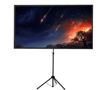 Leinwand mieten ✓ 120" (265x150) ✓ Höhenverstellbar ✓ Einfacher Aufbau ✓ Inkl. Tasche