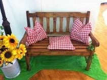 Parkbank, Holzbank, Sitzbank,