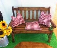 Parkbank, Holzbank, Sitzbank,
