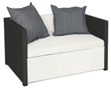 Loungesofa / Rattancouch / Outdoor Sofa 2-Sitzer FREIRAUM2