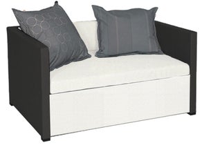 Loungesofa / Rattancouch / Outdoor Sofa 2-Sitzer FREIRAUM2