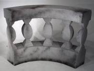 Balustraden gebogen, Balustrade, Antik, Griechisch, Geländer
