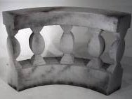 Balustraden gebogen, Balustrade, Antik, Griechisch, Geländer