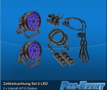 Zeltbeleuchtung Set 2 LED