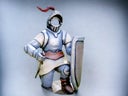 Foto Ritter, Diorama, Mittelalter