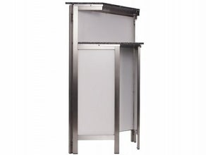mobiles Barelement Eckteil weiß