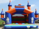 Hüpfburg Ritterburg Farbig 5x4x5 Meter (LxBxH) Der Spaß für kleine und gr0ße Kinder.