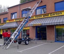 Dachdecker-/Schrägaufzug 21 m, Elektro, Anhängergerät