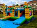 Multiplay Sommerfest Hüpfburg mieten – XXL Eventmodul mit Rutsche Fürth / Nürnberg - Galerie - Bild 1