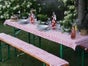 Bierzeltgarnitur mit Bodenschoner, Tisch und Bänke - Galerie - Bild 2