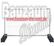 Bauzaun Mobilzaun Bauzaunfelder  Halbhoch 3,50m x 1,20m