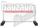 Bauzaun Mobilzaun Bauzaunfelder  Halbhoch 3,50m x 1,20m - Galerie - Bild 1