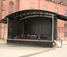 Mobile Bühne FreeStage Medium ARC 8x6m