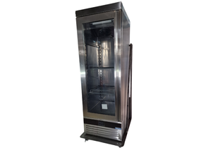 Umluft-Kühlschrank, Edelstahl, 700 l für 2/1 GN mit Glastür