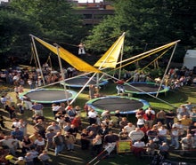 4in1 Bungee Trampolin - Quadrojumper - High Jumper - Bungee Trampolin mieten