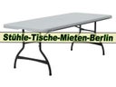 Banketttisch Klapptisch - 1,83m x 0,76m oder 1,52m x 0,76m