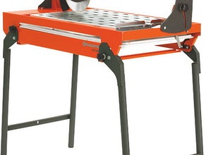 Professionelle Fliesen-Brückensäge zum Schneiden von Fliesen bis 73cm.