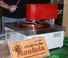 Mandelrösterei / frisch gebrannte Mandeln inkl. 19% MwSt.