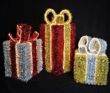 Beleuchtete Weihnachtsgeschenke
