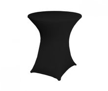Stehtischhusse Stretchhusse Stehtischdecke schwarz