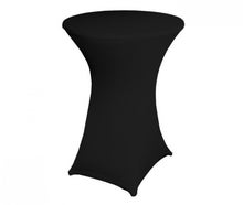 Stehtischhusse Stretchhusse Stehtischdecke schwarz